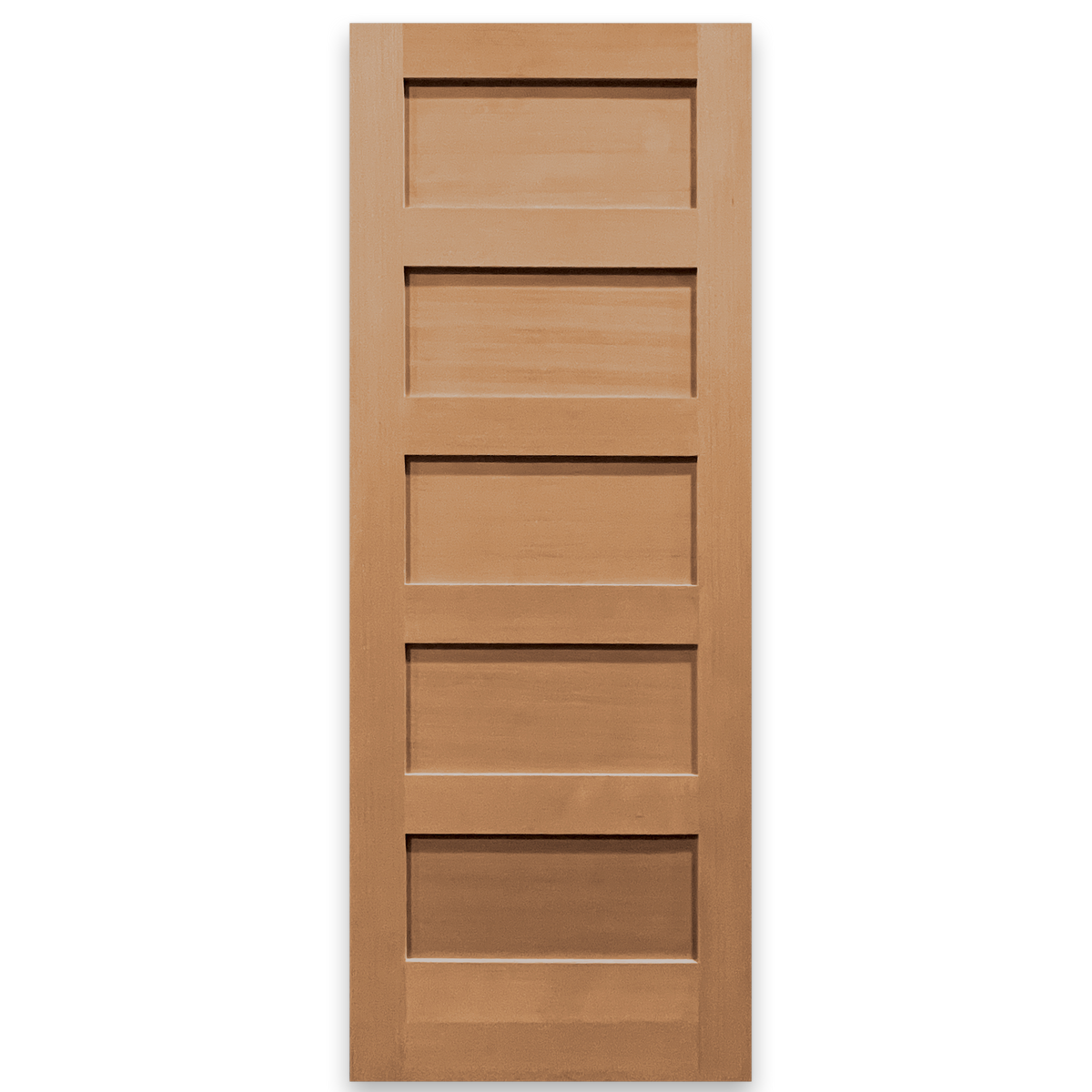 craftsman-unfinished-5-panel-vertical-grain-fir-wood-door-interior