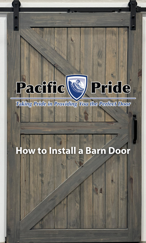 Barn Door Installation, Step by Step