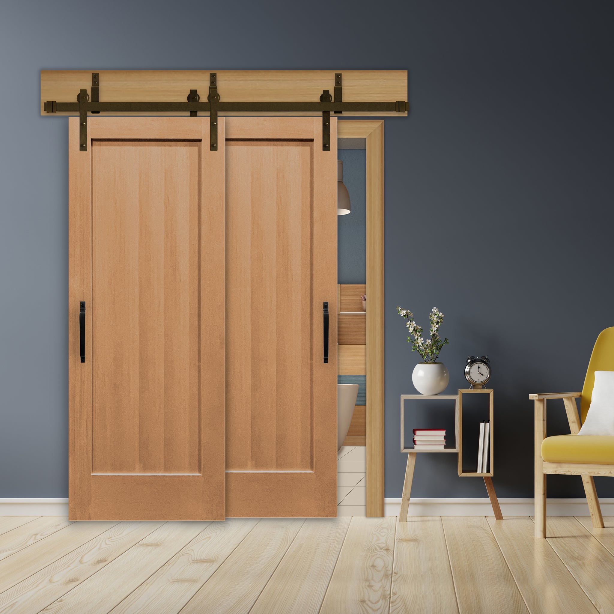 Bypass Barn Doors | Rustic Barn door, Sliding Door, Trending barn door –  Pacific Pride, image size:2048x2048